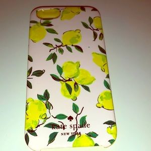 Kate Spade lemon phone case